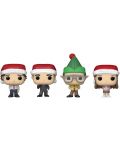 Set figurine Funko Pocket POP! Television: The Office - Happy Holidays Tree Box - 2t