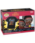 Set Funko POP! Collector's Box: Marvel - Black Panther (Iron Heart) (Glows in the Dark), mărimea S - 6t