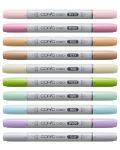 Set de markere Too Copic Ciao - Set de început, 10 culori + 2 bucăți multi liner 0.1 mm - 2t