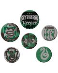 Set de insigne ABYstyle Movies: Harry Potter - Slytherin - 1t