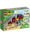 Constructor Lego Duplo - Pod si sine pentru tren (10872) - 1t
