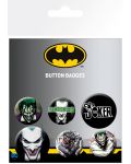 Set insigne GB eye DC Comics: Batman - The Joker - 1t