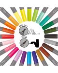 Set de markere  Online - 24 de culori, într-o cutie de bambus - 3t