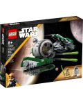 Constructor LEGO Star Wars - Interceptatorul stelar Jedi al lui Yoda (75360) - 1t
