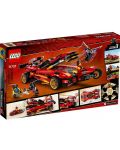 Set de construit Lego Ninjago - Atacator Ninja X-1 (71737) - 2t