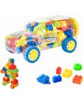 Constructor Raya Toys - Set în cutie, Mașină, 29 piese - 1t