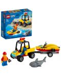 Set de construit Lego City - ATV pentru actiuni de salvare pe plaja (60286) - 2t