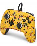 Controller PowerA - Enhanced, cu fir, pentru Nintendo Switch, Pikachu Moods - 4t
