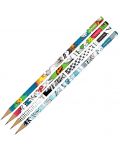 Set de creioane grafit Astra Astrapen - Comics, HB, 4 bucăți - 2t