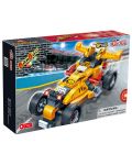 Constructor BanBao - Mașină de curse F1, galben, 132 bucăți - 1t