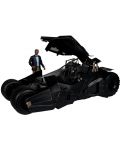 Set figurine de colecție McFarlane DC Comics: Batman - Lucius Fox & Tumbler (Gold Label) - 5t