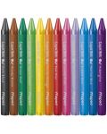 Set vopsele pastelate Maped Color Peps, 12 culori - 2t