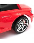 Mașină pentru călărie Baby Mix - Mercedes Benz AMG C63 Coupe, roșie - 4t