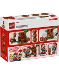 Constructor  LEGO Super Mario - Teren de joacă pentru  Goomba (71433) - 2t