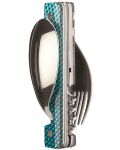 Set de cină Akinod - Multifunction Cutlery 13H25, Blue Mosaic - 3t