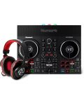 Numark DJ Kit - Party Mix Live HF175, negru/roșu - 1t