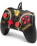 Controller PowerA - Enhanced, cu fir, pentru Nintendo Switch, Pokemon: Pikachu Arcade - 4t