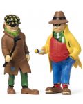 Set figurine Pippi - Talharii Carlson si Bloom din Pippi Longstocking - 1t
