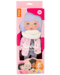 Orange Toys Sweet Sisters Sweet Sisters Set de îmbrăcăminte pentru păpuși - Jachetă roz cu eșarfă - 1t
