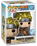 Set Funko POP! Collector's Box: Animation - Naruto Shippuden - Naruto Uzumaki Running (Metallic) (Special Edition) - 4t