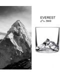 Set 4 pahare de whisky Liiton - Everest, 270 ml - 5t