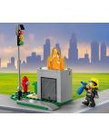 Constructor Lego City - Stingere de incendiu si urmarire politista (60319) - 8t