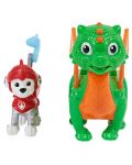Set Spin Master Paw Patrol - Rescue Knights, Marshall and the Dragon Jade - 3t
