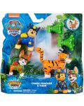 set de figuri  Spin Master Paw Patrol Jungle Pups - Chase și Tracker - 5t