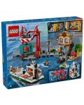 Constructor LEGO City - Port și navă de transport marfă(60422) - 2t