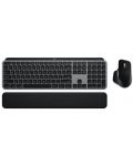 Kit mouse și tastatură Logitech - MX Keys S Combo for Mac, wireless, gri - 1t