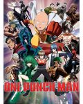 GB eye Animation: One Punch Man - Saitama & Genos mini set de postere - 2t