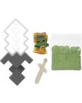 Trusă de modelare  Minecraft - Figură cu accesorii, gri - 5t