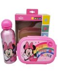 Set sticlă și cutie de mâncare Disney - Oh My Minnie - 2t