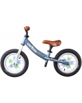 Bicicletă de echilibru Cariboo - LEDventure, albastru/maro - 1t