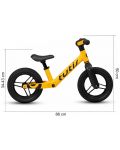 Bicicleta de echilibru  Tutis - galben - 2t