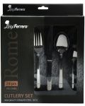 Set de 24 tacâmuri Luigi Ferrero - Roma FR-2446, argintiu - 2t