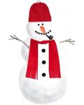 Set de accesorii pentru omul de zăpadă GT - cu pălărie roșie - 2t