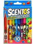 Set de 10 stilouri de pâslă parfumate Scentos - Bright Colors  - 1t