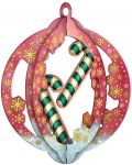 Set decorațiuni de Crăciun 3D Santoro Gorjuss - Mеrry and Bright, Cosy - 3t