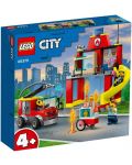 Constructor LEGO City - Pompieri și camion (60375) - 1t