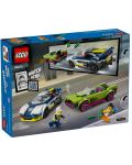 Constructor LEGO City - Urmărire cu mașina de poliție (60415) - 2t