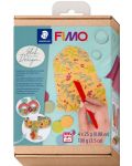 Set de lut Staedtler Fimo Soft - Slab Design, 4 х 25 g - 1t