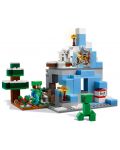 Constructor LEGO Minecraft - Vârfurile înghețate (21243)	 - 4t