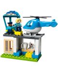 Constructor Lego Duplo Town - Secte de politie si elicopter (10959)	 - 4t