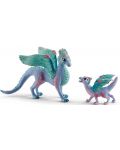 Set figurine Schleich Bayala - Dragoni colorati - 1t