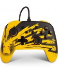 Controller PowerA - Enhanced, cu fir, pentru Nintendo Switch, Pokémon: Pikachu Lightning - 1t