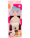 Orange Toys Sweet Sisters Sweet Sisters set de haine pentru păpuși - trening bej	 - 1t