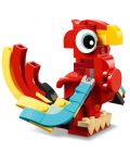 Constructor LEGO Creator 3 în 1 - Dragon roșu (31145) - 4t