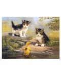 Set de pictură cu vopsele acrilice Royal - Pisici și rațe, 39 x 30 cm - 1t