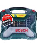Set de consumabile Bosch X-Line, 50 piese, +173 piese - 2t